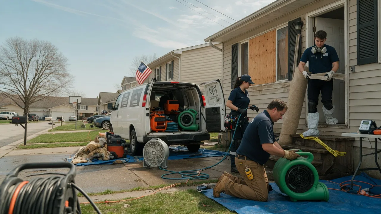 Water Damage Restoration in Hurricane, WV near me